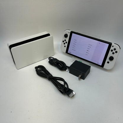 Nintendo Switch OLED Console Gaming System HEG-001 White