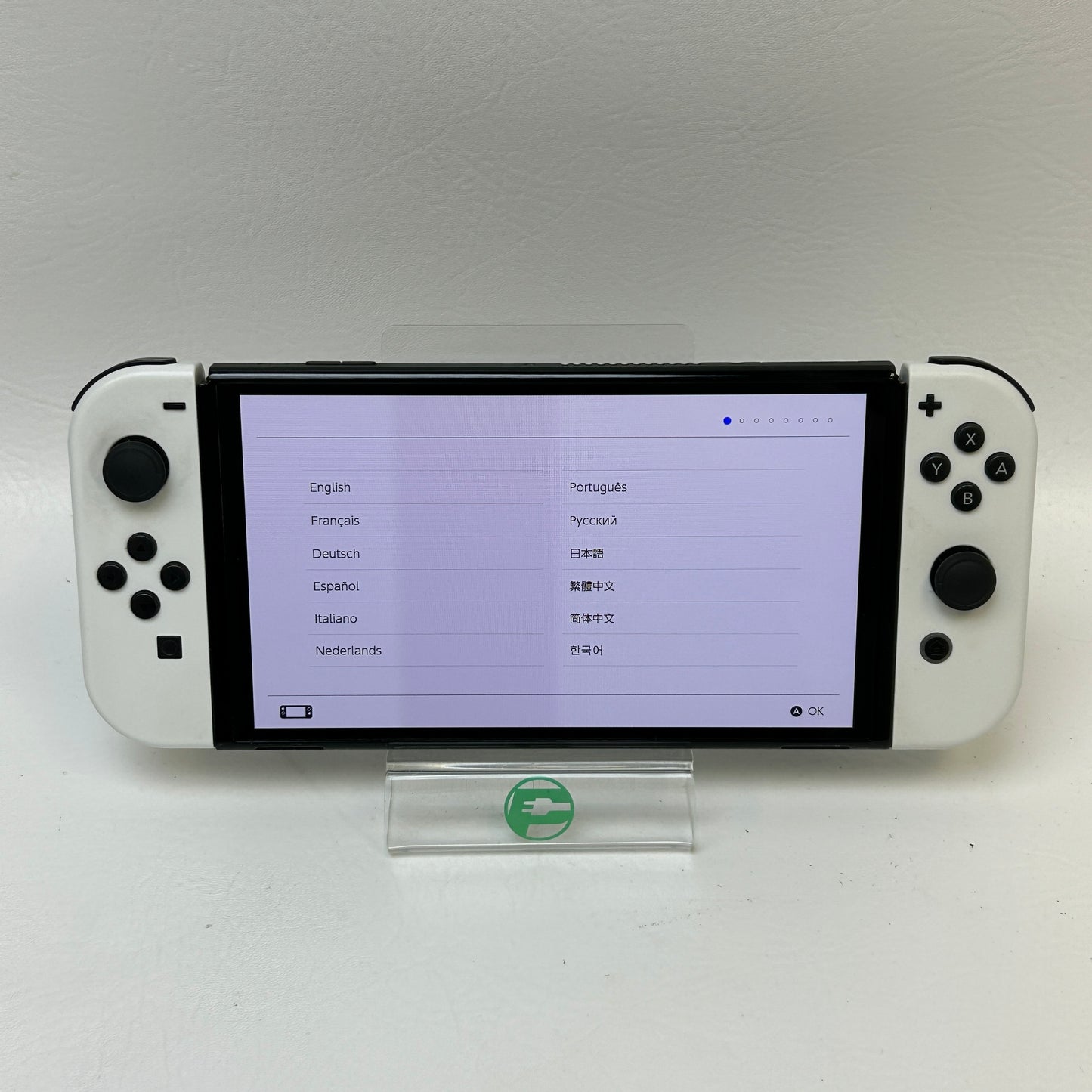 Nintendo Switch OLED Console Gaming System HEG-001 White
