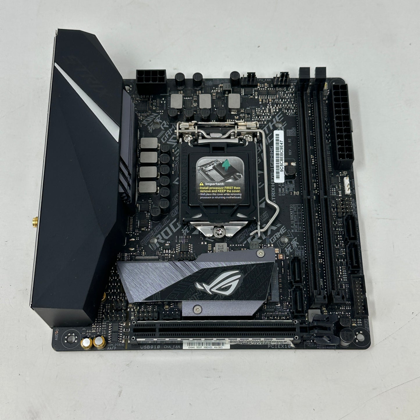 Asus Strix H370-I Gaming LGA 1151 mATX Intel DDR4 Motherboard