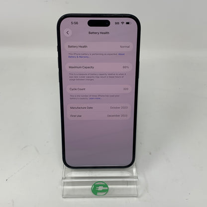 Factory Unlocked Apple iPhone 15 Plus 128GB Black MTXR3LL/A