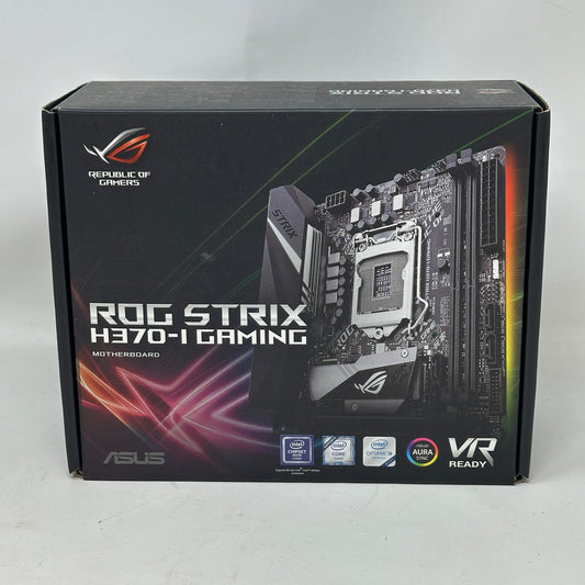 Asus Strix H370-I Gaming LGA 1151 mATX Intel DDR4 Motherboard