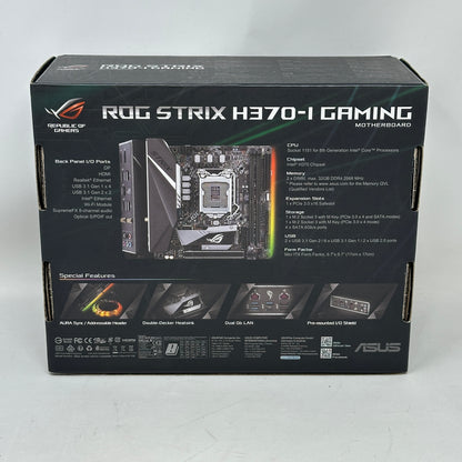 Asus Strix H370-I Gaming LGA 1151 mATX Intel DDR4 Motherboard