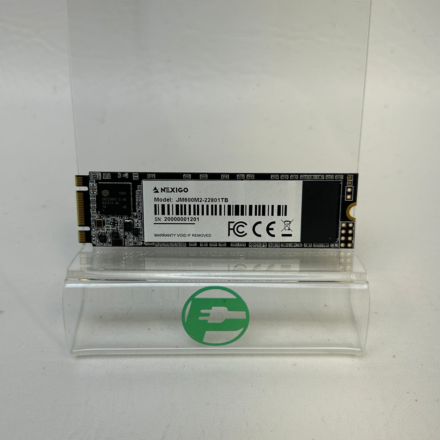 Nexigo M.2 2280 JM600M2-228011TB 1TB NVMe PCIe Gen 3.0 x4 SSD