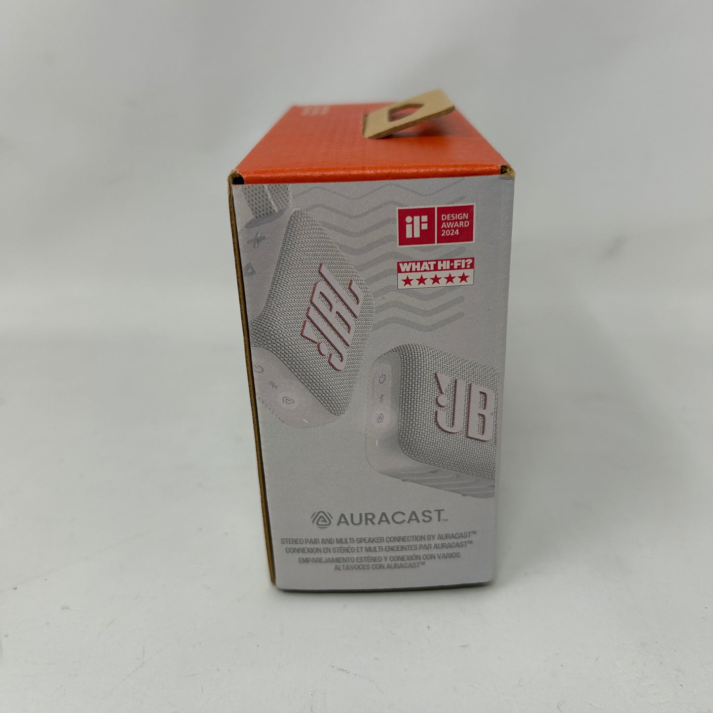 New JBL Go 4 Portable Wireless Bluetooth Speaker White JBLGO4WHTAM