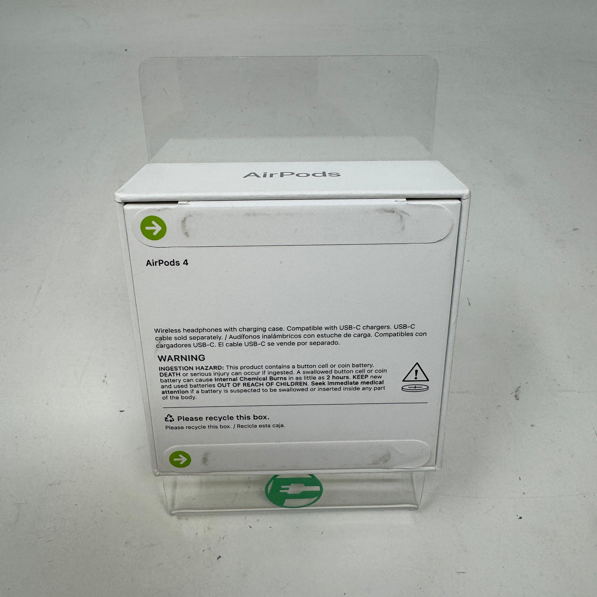 New Apple AirPods 4th Gen With Charging Case MXP63LL/A