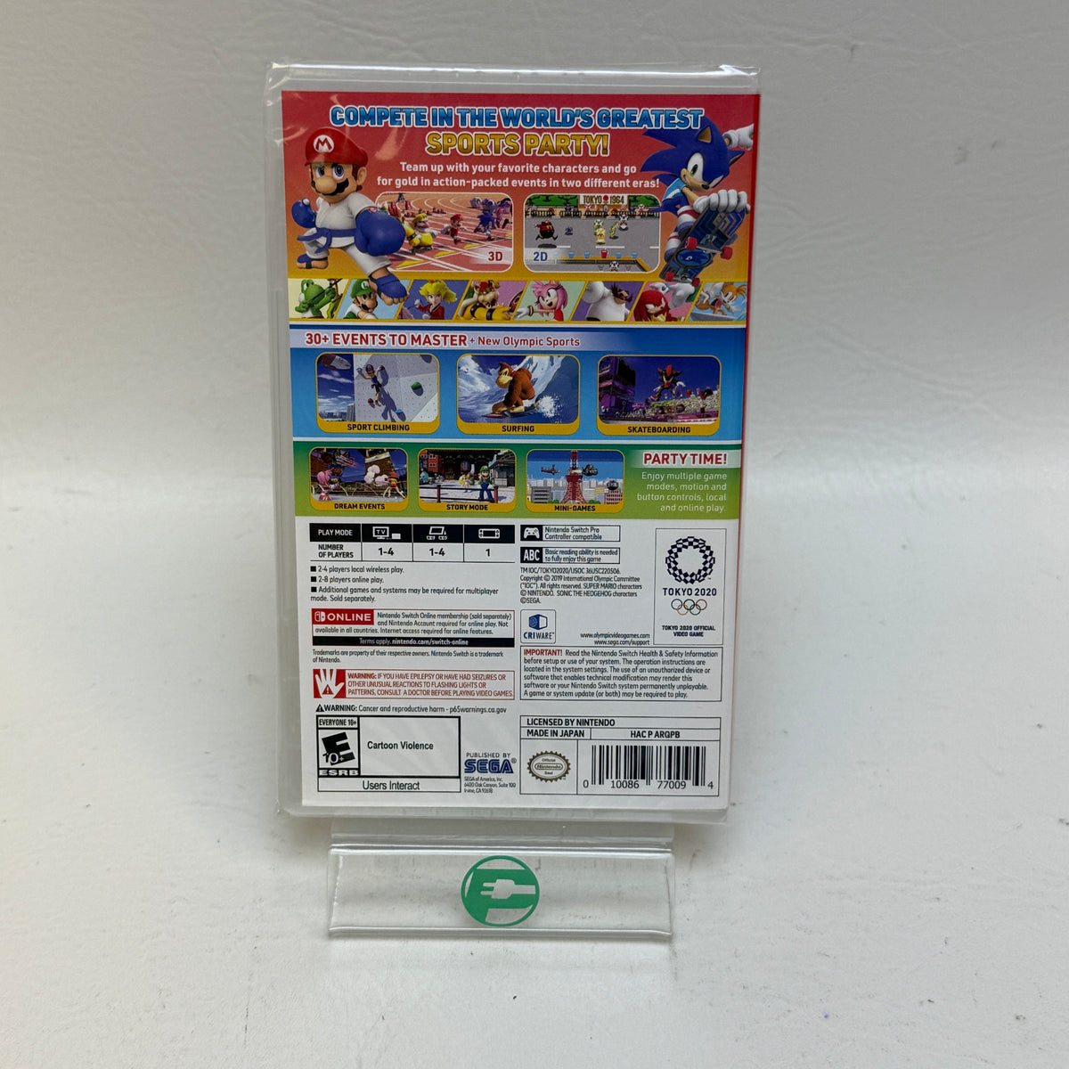 New Mario & Sonic at the Olympic Games Tokyo 2020 (Nintendo Switch, 2019)