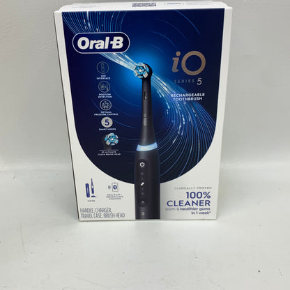 New Oral-B iO Series 5 Rechargeable Electric Toothbrush Matte Black