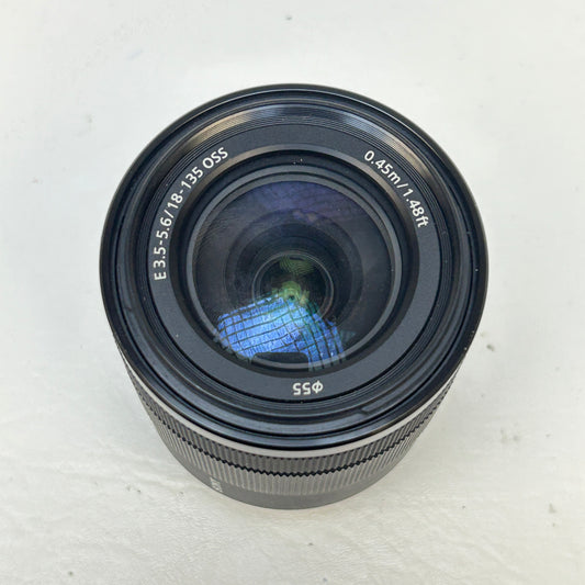 Sony SEL18135 18mm-135mm f/3.5-5.6 E-Mount Standard Zoom Auto & Manual Lens