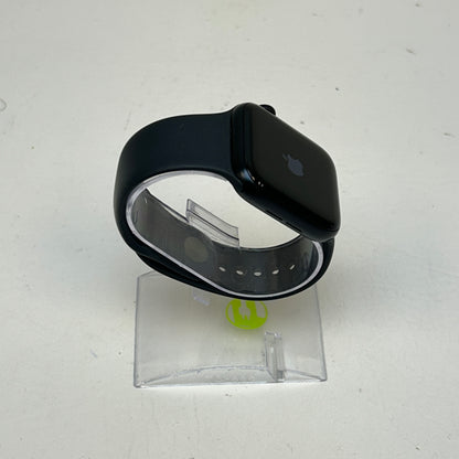 Unlocked Apple Watch SE 2nd Gen 44MM Midnight Aluminum Black Sport BandMNTY3LL/A