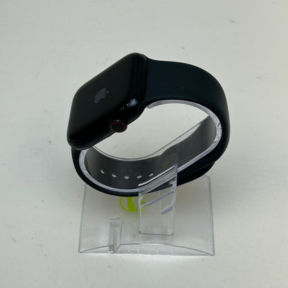 Unlocked Apple Watch SE 2nd Gen 44MM Midnight Aluminum Black Sport BandMNTY3LL/A