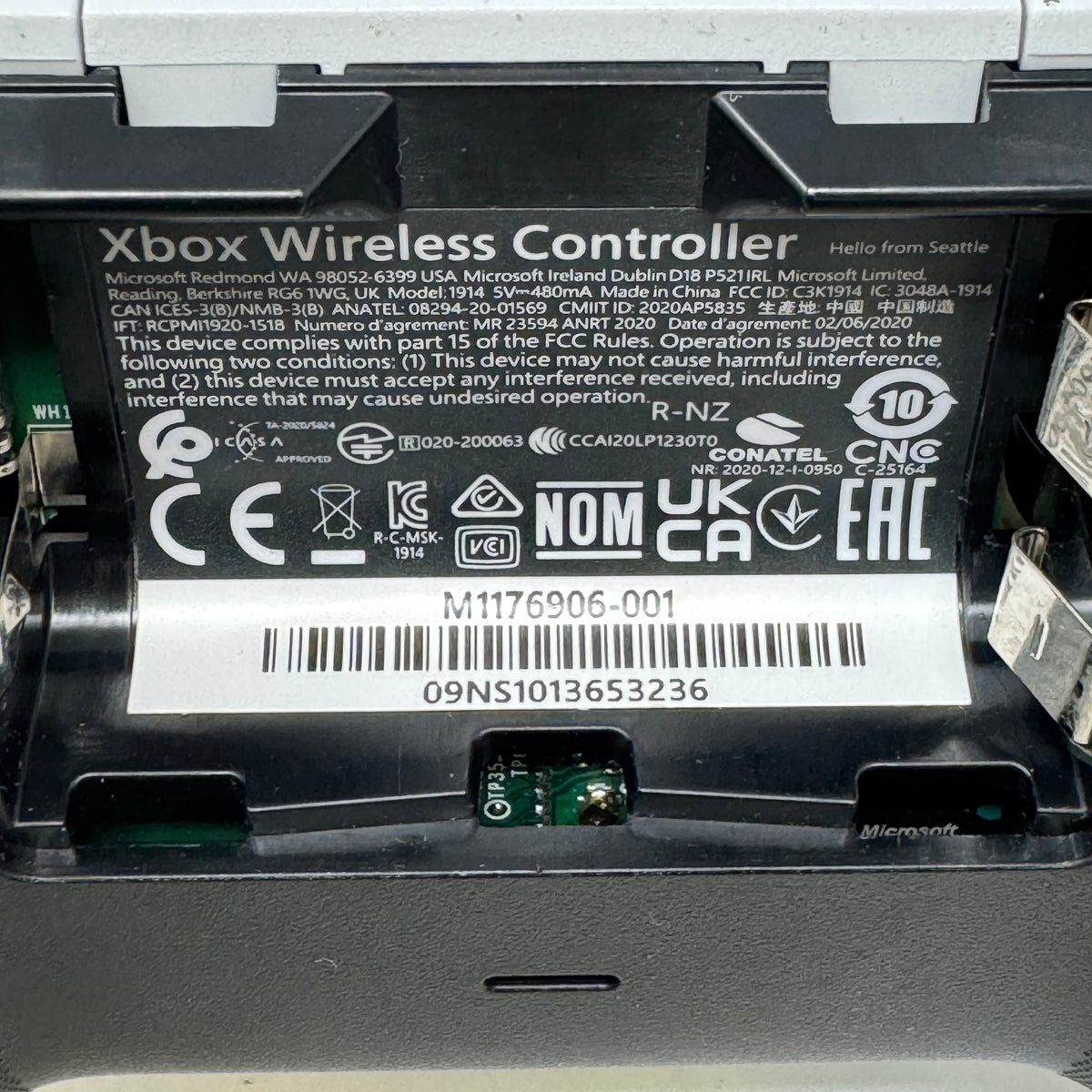 Microsoft Xbox Series X|S Wireless Controller Black 1914