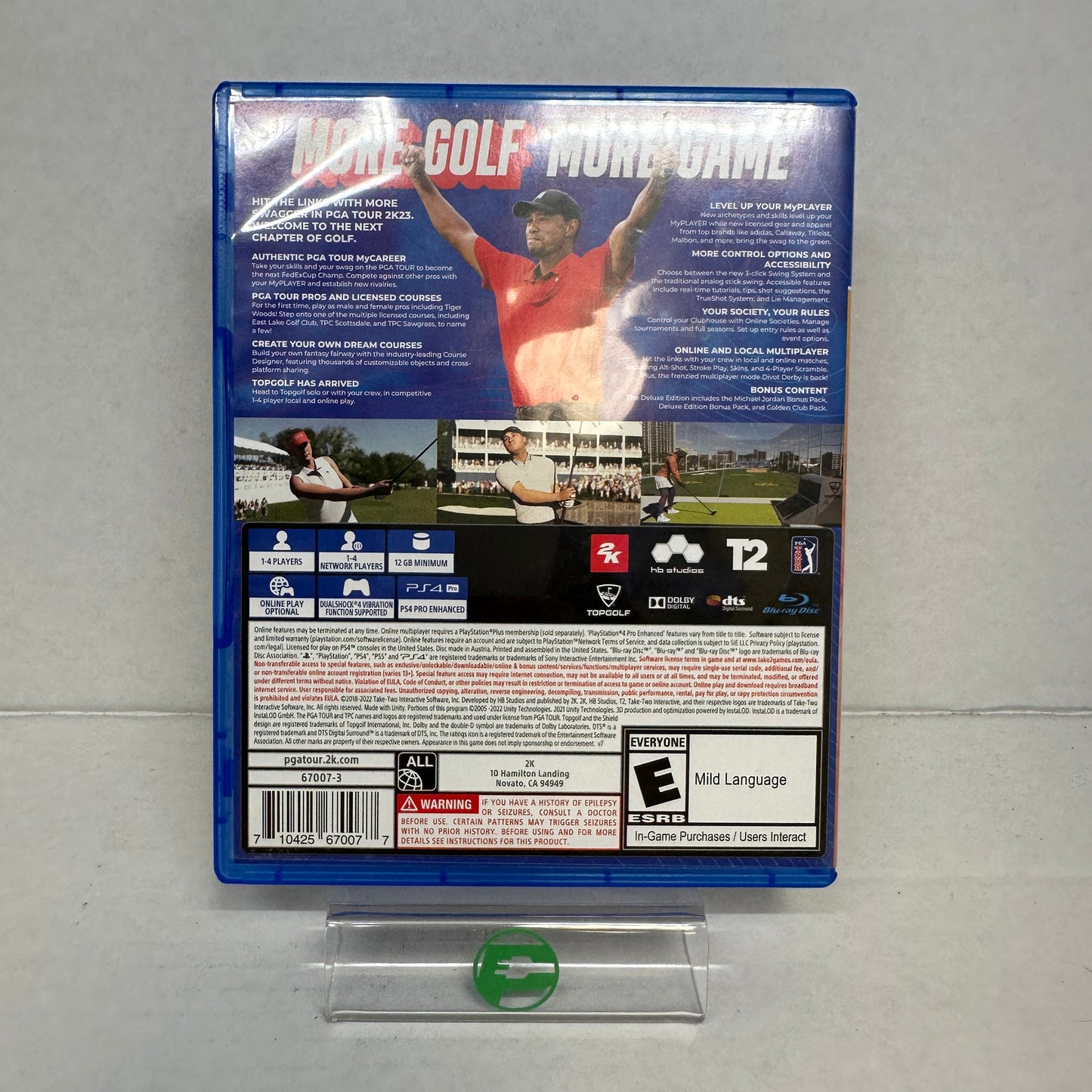 PGA Tour 2K23 [Deluxe Edition] (Sony PlayStation 4 PS4, 2022)