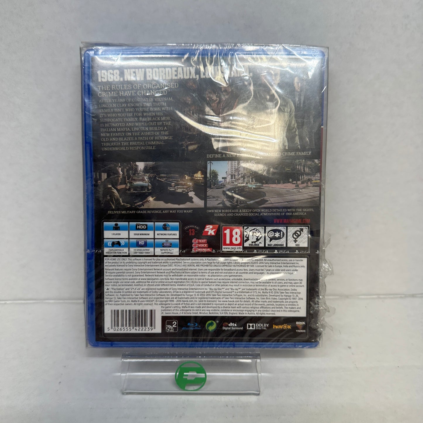 Mafia III [Deluxe Edition] (Sony PlayStation 4 PS4, 2016)