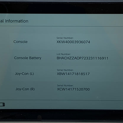 Nintendo Switch v2 Console Gaming System HAC-001(-01)  Red/Blue