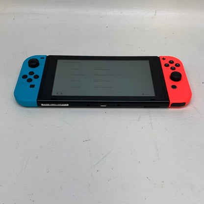 Nintendo Switch v2 Console Gaming System HAC-001(-01)  Red/Blue
