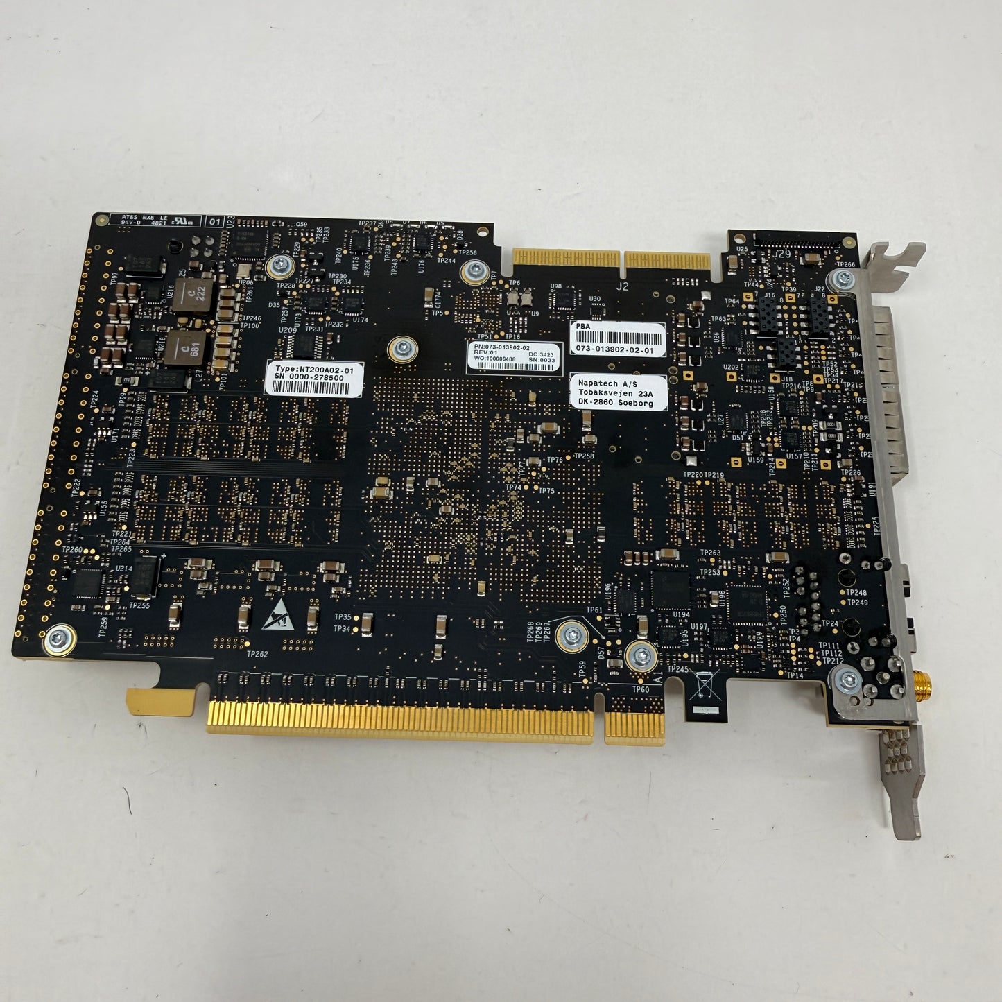 Napatech NT200A02-N SmartNIC / FPGA-Based Network Accelerator Card