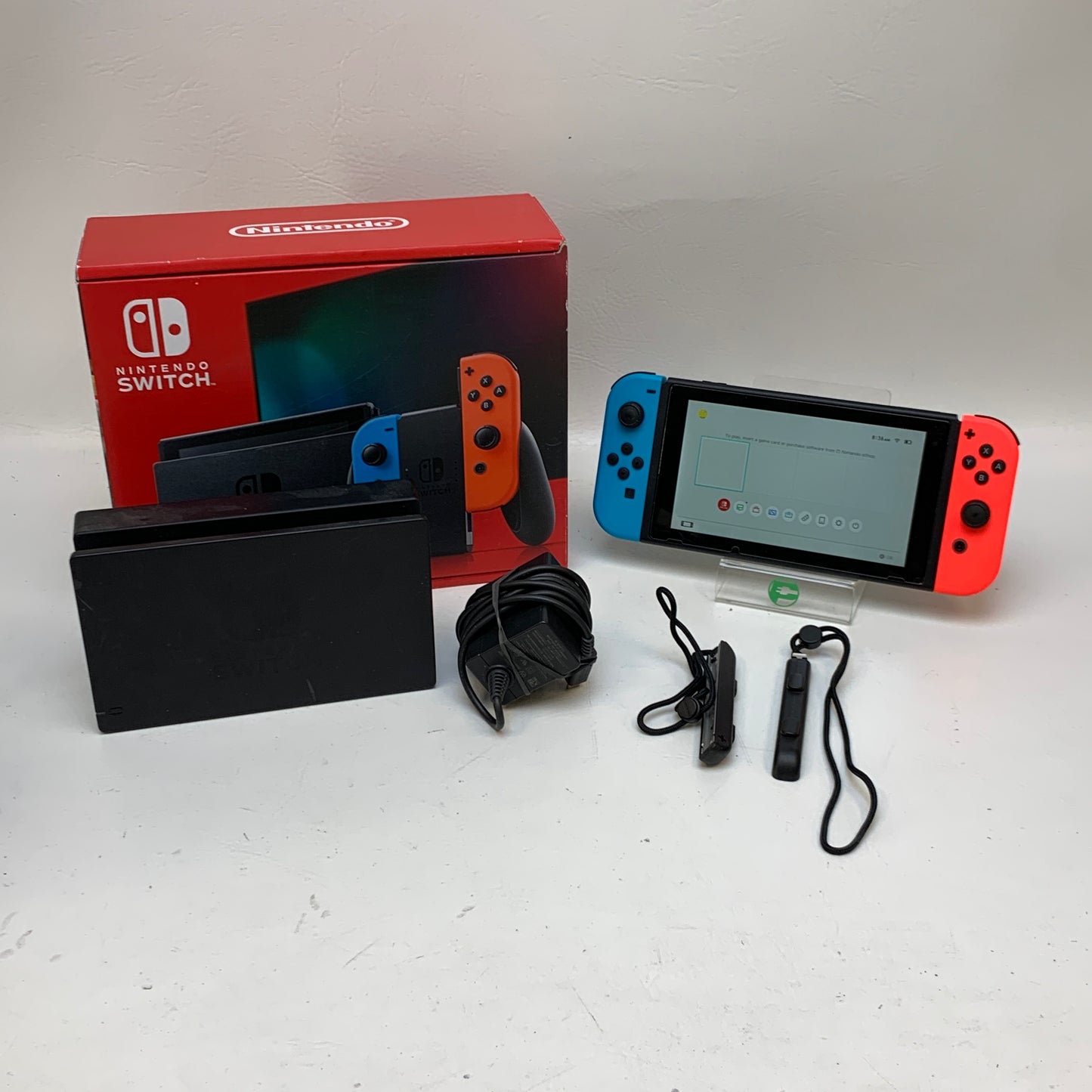 Nintendo Switch v2 Console Gaming System HAC-001(-01)  Red/Blue