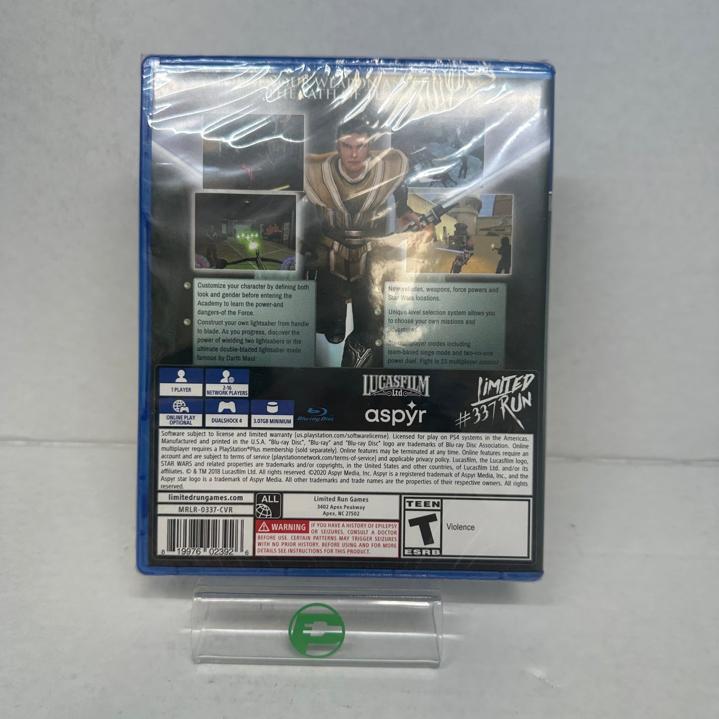New Star Wars Jedi Knight: Jedi Academy (Sony PlayStation 4 PS4, 2020)