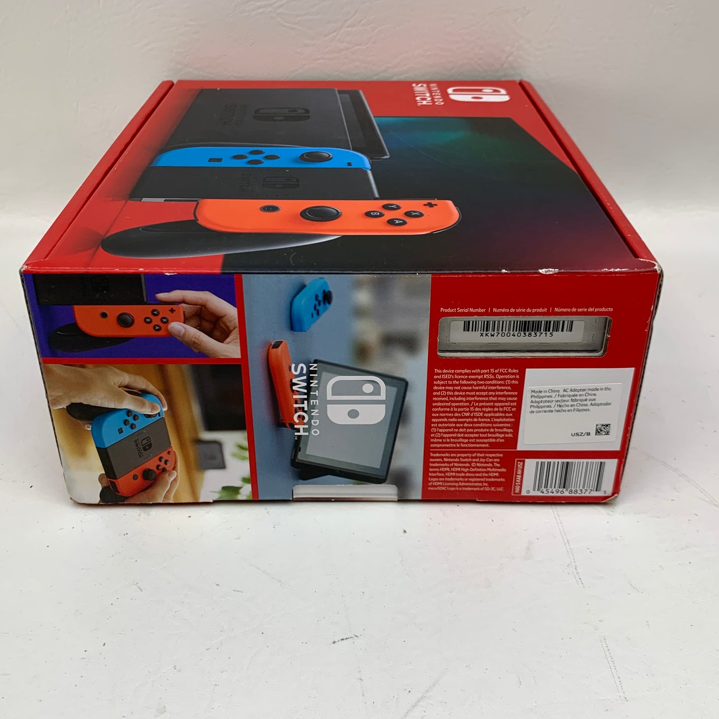 Nintendo Switch v2 Console Gaming System HAC-001(-01)  Red/Blue