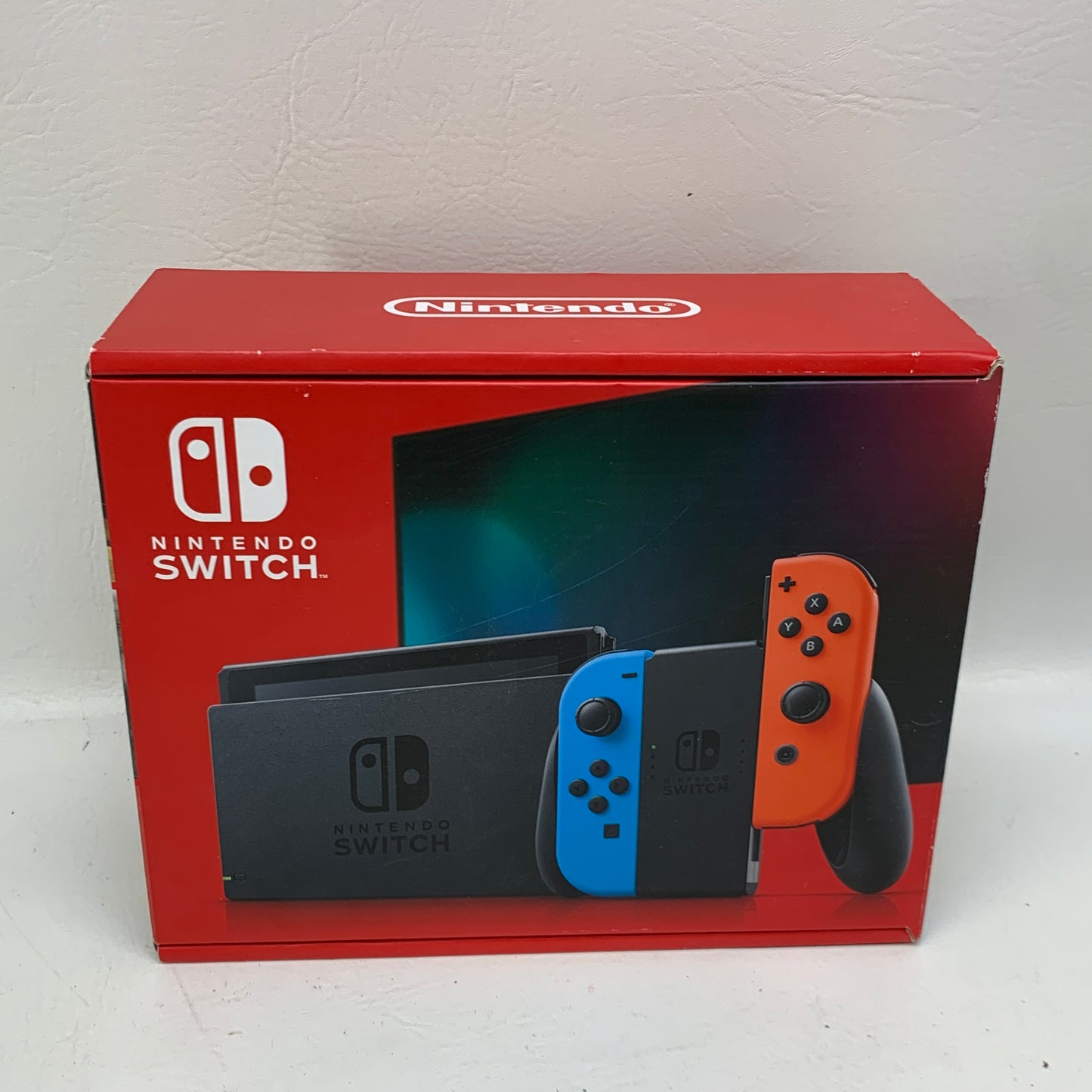 Nintendo Switch v2 Console Gaming System HAC-001(-01)  Red/Blue