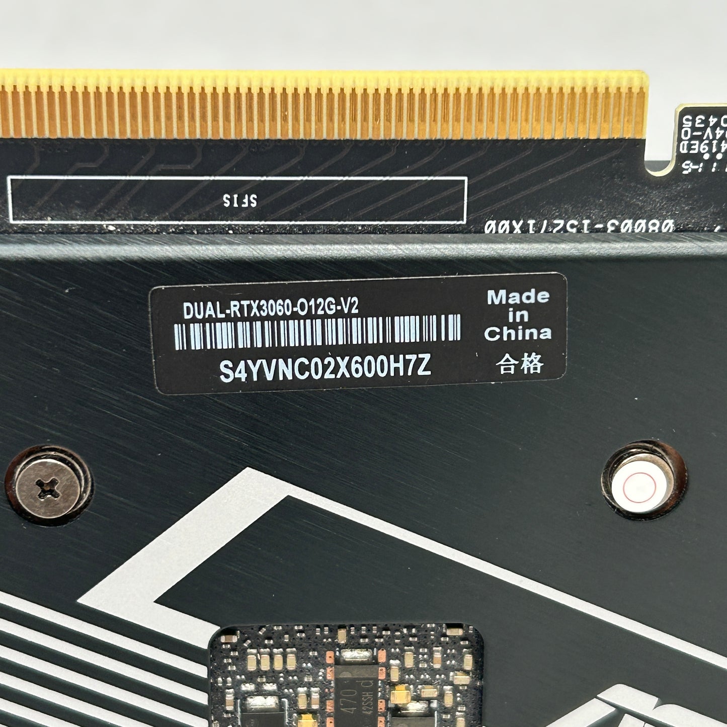 Asus GeForce RTX 3060 Dual 12GB GDDR6 Graphics Card RTX3060-O12G-V2