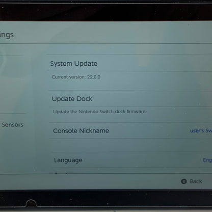 Nintendo Switch v2 Console Gaming System HAC-001(-01)  Red/Blue