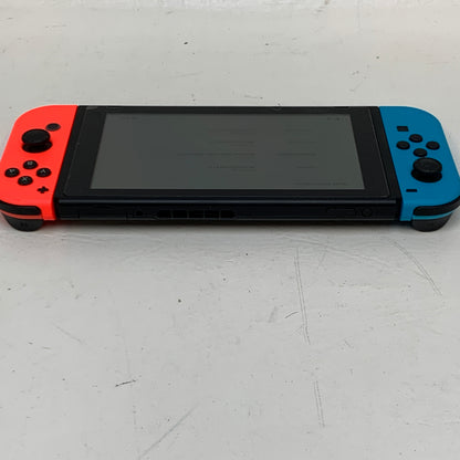 Nintendo Switch v2 Console Gaming System HAC-001(-01)  Red/Blue