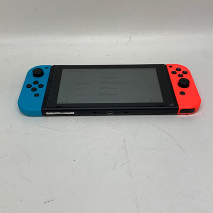 Nintendo Switch v2 Console Gaming System HAC-001(-01)  Red/Blue