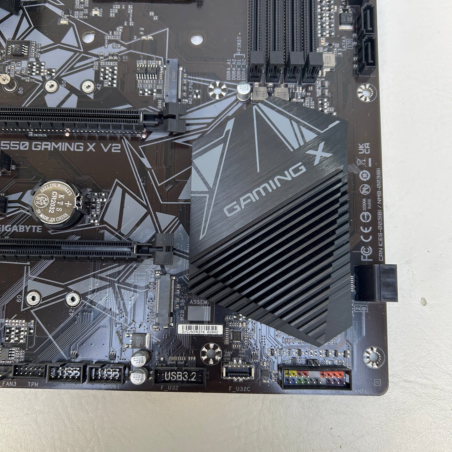 Gigabyte B550 GAMING X V2 AM4 ATX AMD DDR4 Motherboard