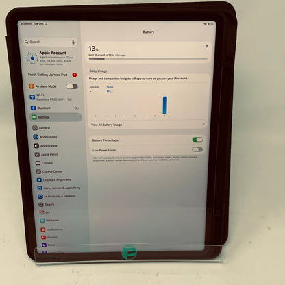 WiFi Only Apple iPad Pro 12.9" 5th Gen 256GB Space Gray MHNH3LL/A