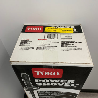 New Toro Power Shovel 38361 Electric Snow Blower 7.5 Amp 12" Clearing Width