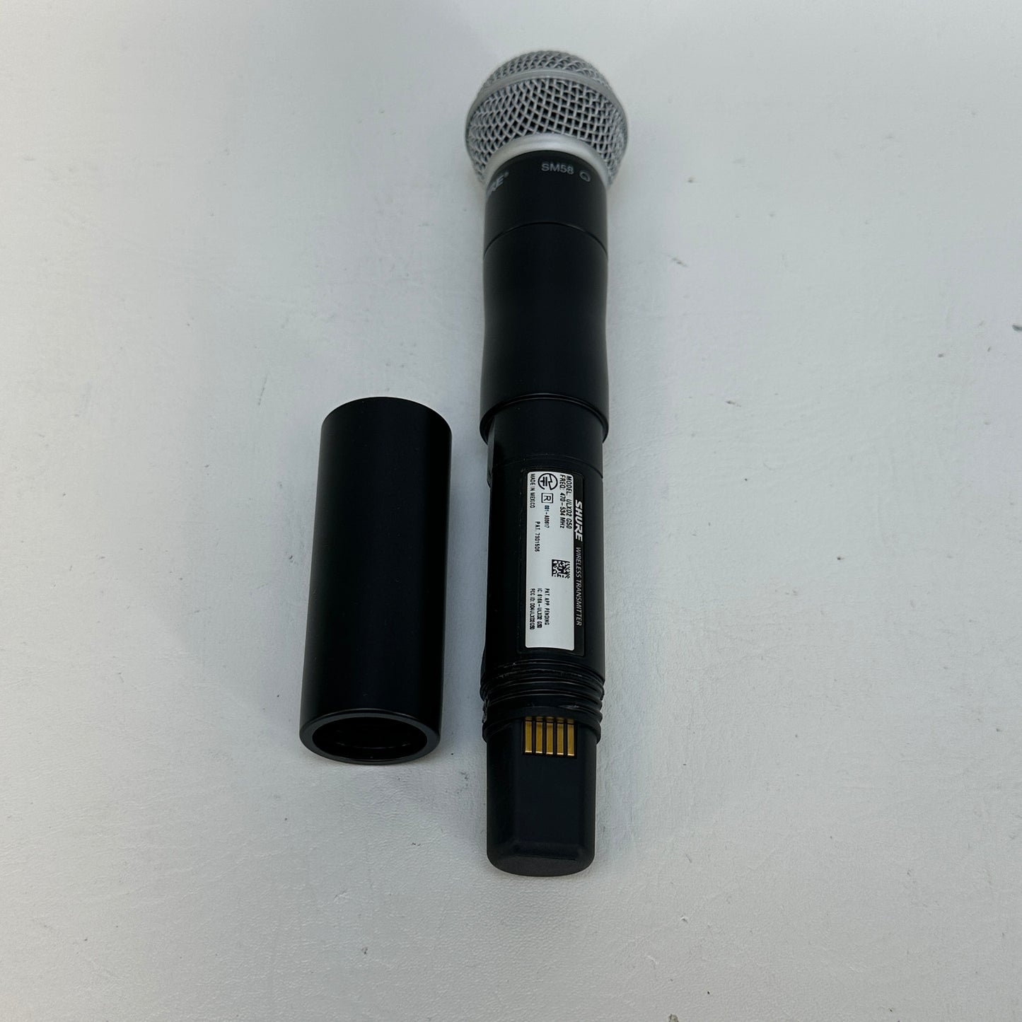 Shure ULXD2 G50 470-534MHz Digital Handheld Wireless Microphone Transmitter ULX