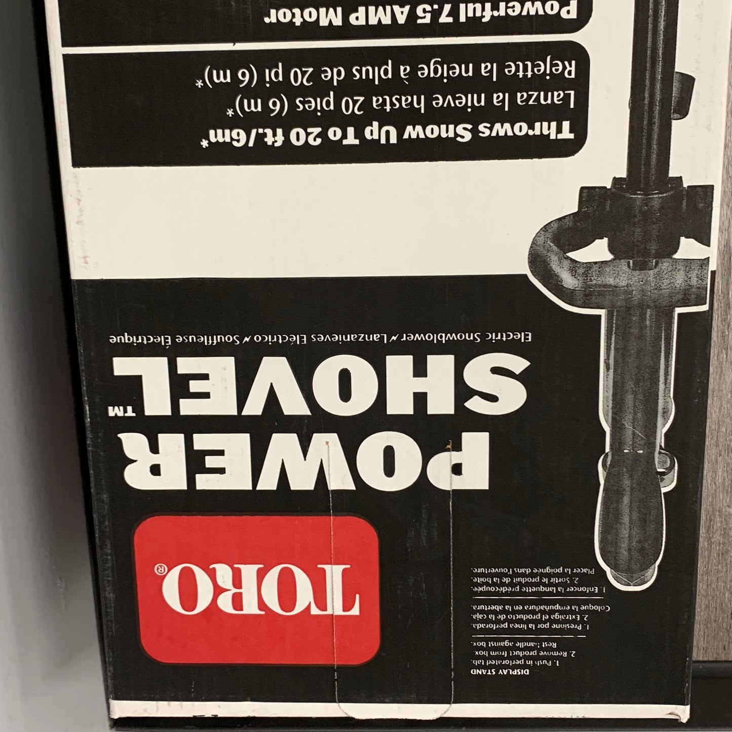 New Toro Power Shovel 38361 Electric Snow Blower 7.5 Amp 12" Clearing Width