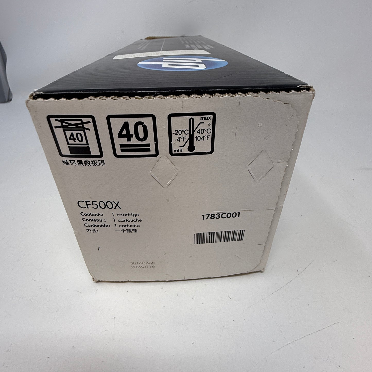 New HP Laserjet 202X Toner Cartridge Black CF500X