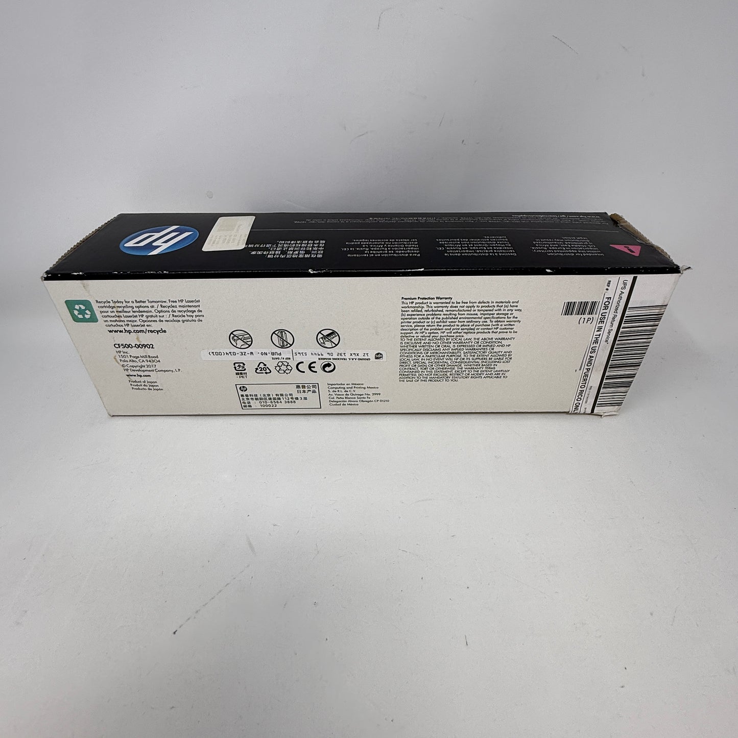 New HP Laserjet 202X Toner Cartridge Black CF500X