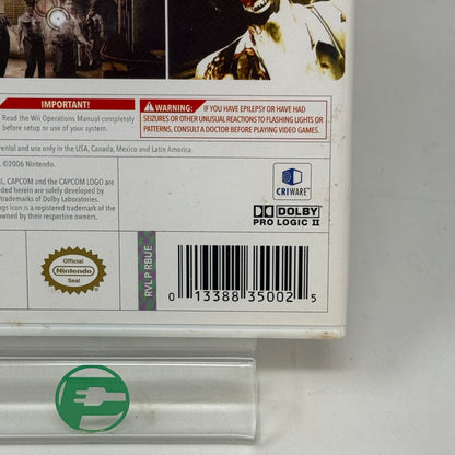Resident Evil The Umbrella Chronicles (Nintendo Wii, 2007)