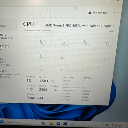 Lenovo ThinkPad E14 Gen 3 3G25020 14" Ryzen 5 Pro 6650U 2.9GHz 16GB RAM 256GB SSD