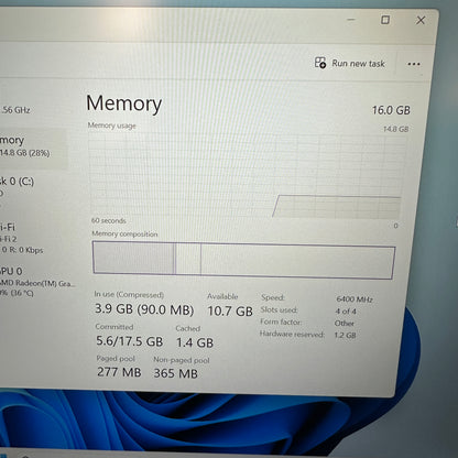 Lenovo ThinkPad E14 Gen 3 3G25020 14" Ryzen 5 Pro 6650U 2.9GHz 16GB RAM 256GB SSD