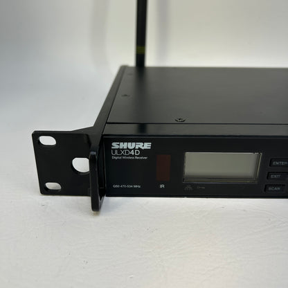 Shure ULXD4D Dual-Channel Digital Wireless Receiver ULXD4D