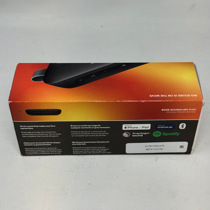 New Bose SoundLink Flex Portable Speaker Black 