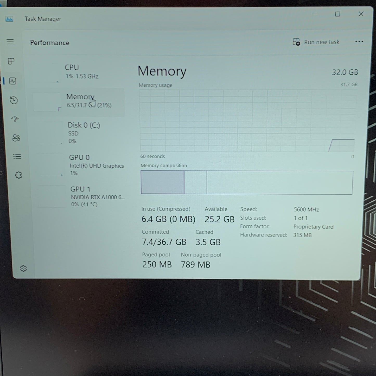Dell Precision 7680 16"  i7-13850HX 2.1GHz 32GB RAM 512GB SSD RTX A1000