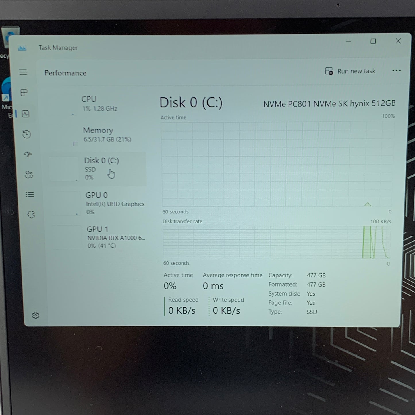 Dell Precision 7680 16"  i7-13850HX 2.1GHz 32GB RAM 512GB SSD RTX A1000