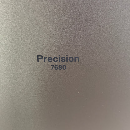Dell Precision 7680 16"  i7-13850HX 2.1GHz 32GB RAM 512GB SSD RTX A1000