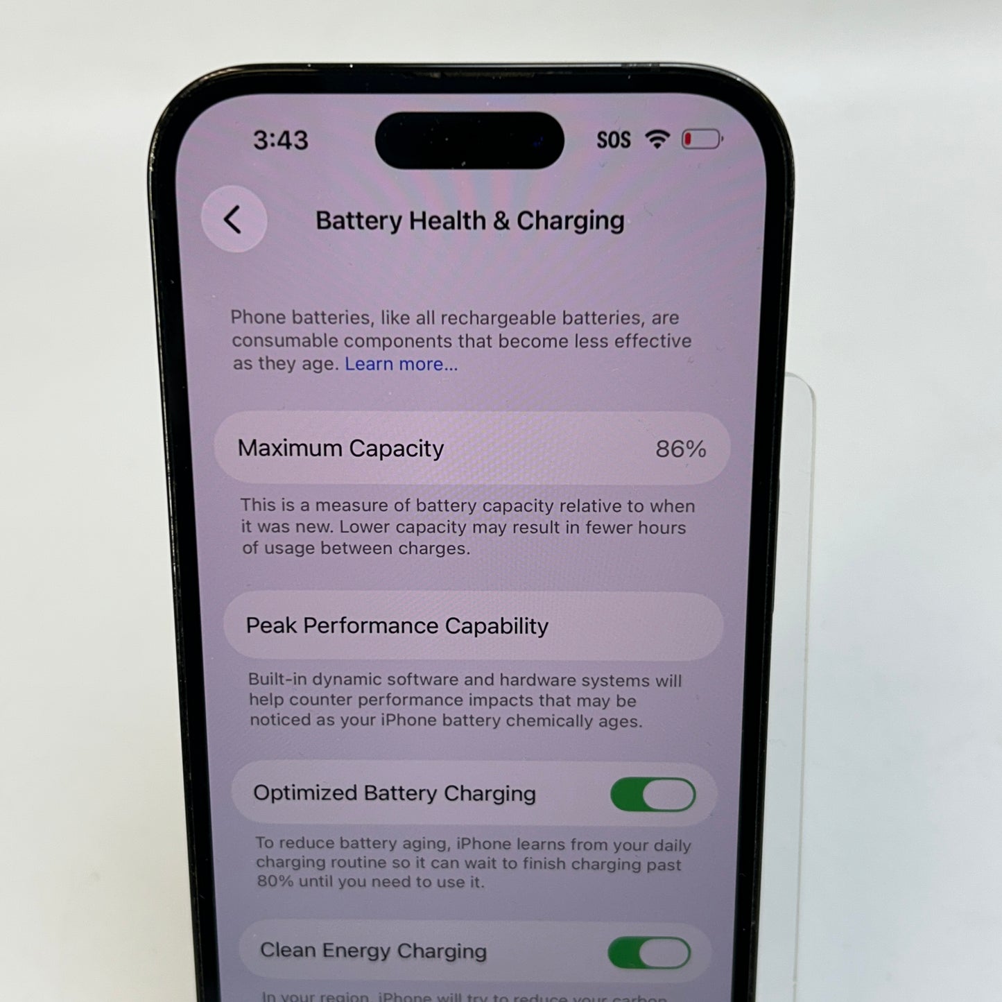 Factory Unlocked Apple iPhone 14 Pro 256GB Space Black MQ0N3LL/A