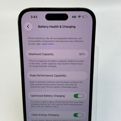 Factory Unlocked Apple iPhone 14 Pro 256GB Space Black MQ0N3LL/A