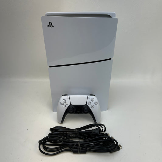 Sony PlayStation 5 Slim Digital Edition PS5 1TB White Console Gaming System
