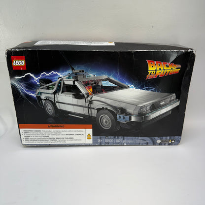 New LEGO 10300 Back to the Future Time Machine DeLorean Icons 1872 Pcs