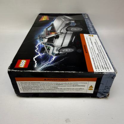 New LEGO 10300 Back to the Future Time Machine DeLorean Icons 1872 Pcs
