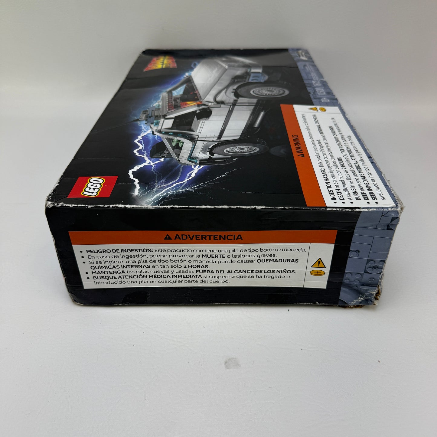 New LEGO 10300 Back to the Future Time Machine DeLorean Icons 1872 Pcs