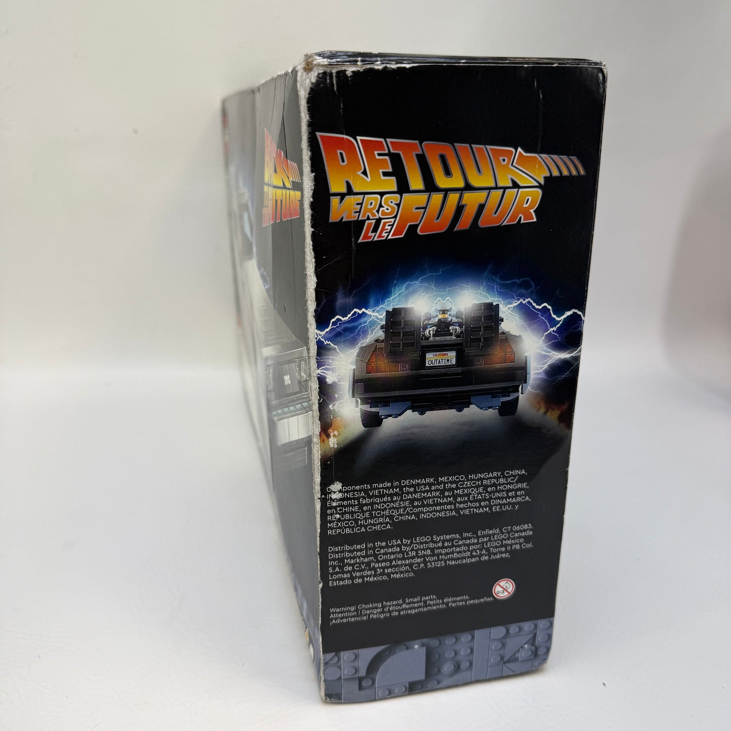 New LEGO 10300 Back to the Future Time Machine DeLorean Icons 1872 Pcs